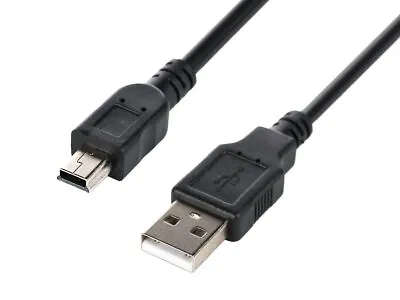 Monoprice USB-A To Mini-B 2.0 Cable - 5-Pin 28/28AWG Black 6ft • $4.97