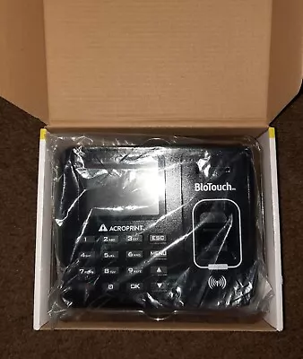 £81.70 • Buy BRAND NEW!...Acroprint  BioTouch  Fingerprint Time Clock! Self Contained!!!