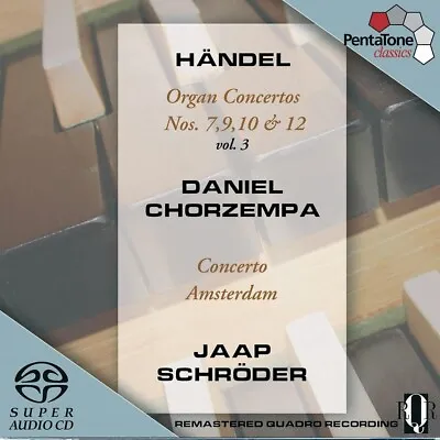 Handel Organ Concertos Vol.3 - Chorzempa - Pentatone Hybrid SACD 2003 • £7.95