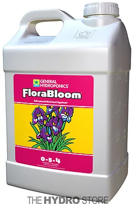 $97.99 • Buy General Hydroponics FloraBloom 10L / 2.5 Gallon -flora Gro Bloom Series GH