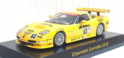 1/64 Kyosho CHEVROLET CORVETTE C5-R #63 LE MANS Diecast Car Model • $35.99