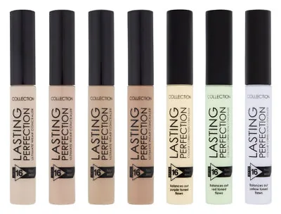 COLLECTION 2000 Lasting Perfection Concealer NEW COLOUR CORRECTING SHADES! • £14.99