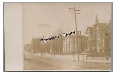 RPPC East Main Street FROSTBURG MD Maryland Vintage Real Photo Postcard • $19.99