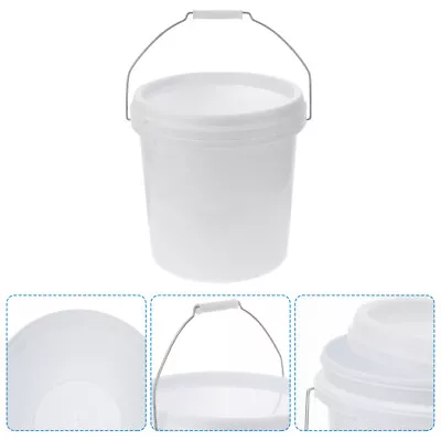 Durable Food Safe Bucket 10L 3 Gallon With Lid For Water Paint Food Bulk • $16.89