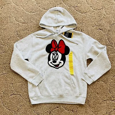 NWT Disney Minnie Mouse Women's Sz M Licensed Character Fleece Lined Hoodie • $25