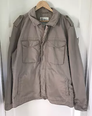 Fat Face Mens Cargo/combat Jacket/coat Size Xl Beige • £35