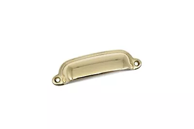 $9.25 • Buy Brass Bin Pull Antique Style Bin Cup Pull Marine Cabinet Pull Boat Bin Pull