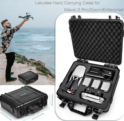 $127.79 • Buy DJI Mavic 2 Pro CASE For Zoom/Enterprise Fly More Combo Hard Carrying Waterproof