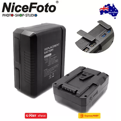 AU*Nicefoto DV002 (BP-115) 14.8V 7800mAh 115Wh Li-ion V-mount Battery • $229.90