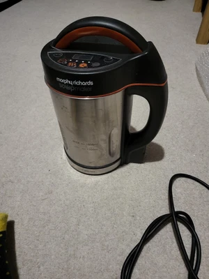 Morphy Richards Soup Maker Stainless Steel 1000 W 1.6 Liters - • £29.99