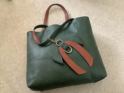 Italian Leather Reversible Tote Bag • £25