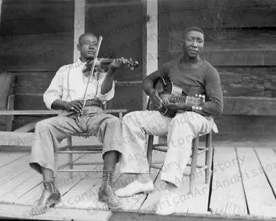 Muddy Waters With Son Sims Photo Print Poster The Blues Guitar • $18.99