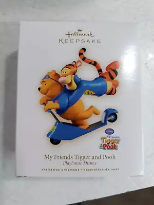 Hallmark Keepsake Ornament 2009 My Friend Tigger And Pooh Scooter • £13.57