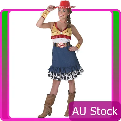 £51.14 • Buy Ladies Disney Sassy Jessie Costume Cowgirl Party Toy Story Fancy Dress Hat