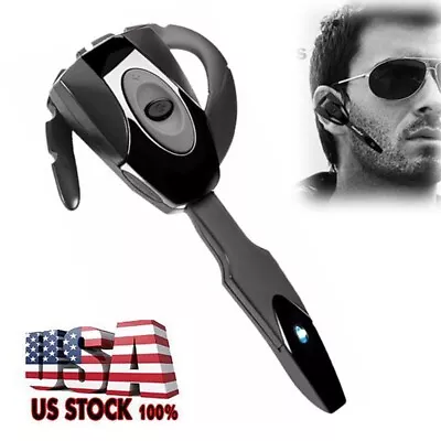 Noise Cancelling Bluetooth Headset Earphone Wireless Headphone For Office Call • $15.03