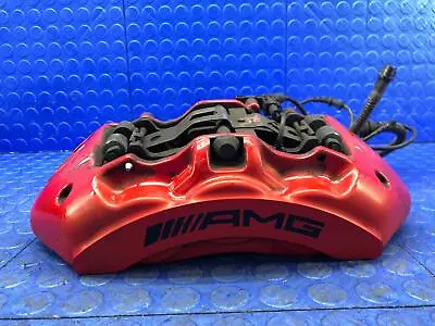 2015-2021 Mercedes C63 S Oem Front Right Brake Caliper Amg Red • $449.11