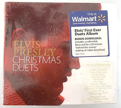 New ELVIS PRESLEY Christmas Duets CD Walmart Exclusive Version 2008 SEALED • $16.95