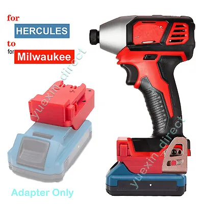 Adapter For Hercules 20V Battery Convert To For Milwaukee 18V Tools Connector • $20.52