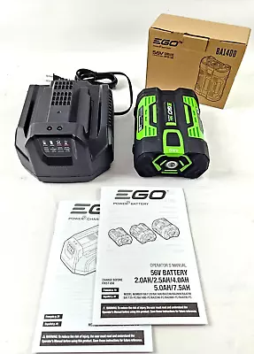 Ego Power+ 56V 2.5Ah Battery BA1400 & 210W Charger CH2100 Bundle • $124.99