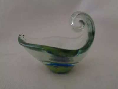 Mdina Lantern Glass Trinket Dish Aladdin's Lamp Blue Green  Sea & Sand  Design • $24.87