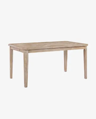 Dining Table Kitchen Table With Wooden Grain Pattern Tabletop 60 X 36 X 30 Inch • $449.99
