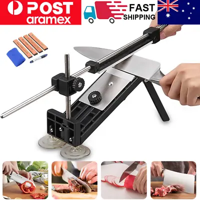 Professional Edge Knife Sharpening Fix-angle Sharpener System With 4 Stones-NEW • $31.27