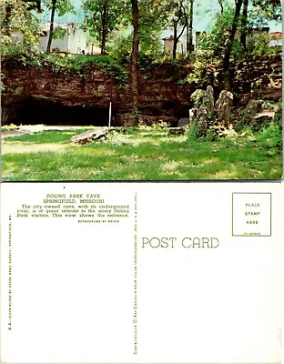 Missouri Springfield Doling Park Cave Entrance Underground River VTG Postcard • $9.89