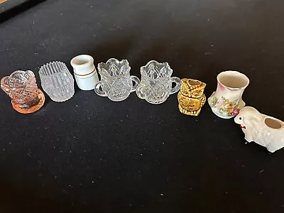 Vintage Lot Of 8 Toothpick Holders -- Includes Las Vegas And Syracuse China Co. • $9.99