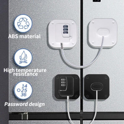 $14.29 • Buy Kids Fridge Lock Children Safety Refrigerator Cupboard Lock With Strong Adhesive