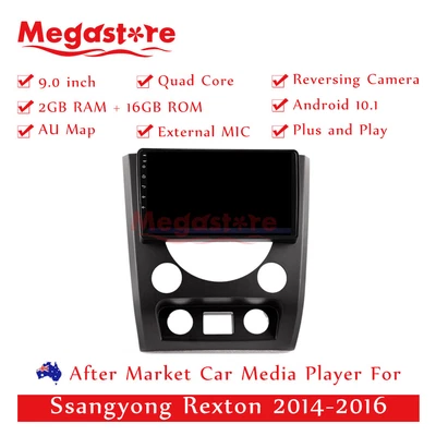 $394.90 • Buy 9” Android 12 Car Carplay Head Unit Auto Stereo GPS For Ssangyong Rexton