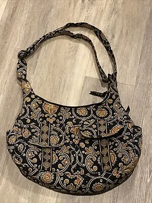 Vera Bradley Large CARGO SLING Crossbody Caffe Latte Shoulder Bag • $15.95