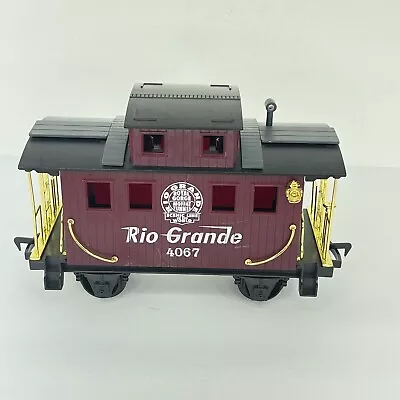 Eztec Scientific Toys Rio Grande Caboose Car 4067 Train G Scale • $25