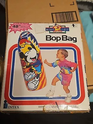 VTG Disney Mickey And Friends 48  Bop Bag Mickey Mouse By Intex 1992 EUC • $29.85