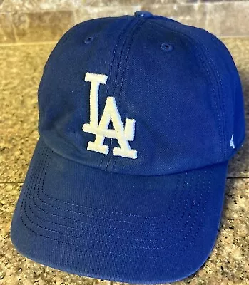 47 Clean Up Los Angeles LA Dodgers Fitted Baseball Cap Hat Size L Recycled • $12.95