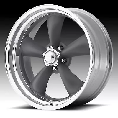 American Racing Vintage VN215 Torq Thrust II Mag Gray 20x8 5x5 0mm (VN2152873US) • $228.88