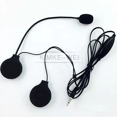 Motorcycle Helmet Stereo Headset Speakers With Mic Microphone MP3/4 IPHONE IPOD • $12.90