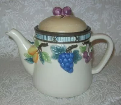 MIKASA Garden Harvest Vintage Sculptured Tea Pot  • $52.99