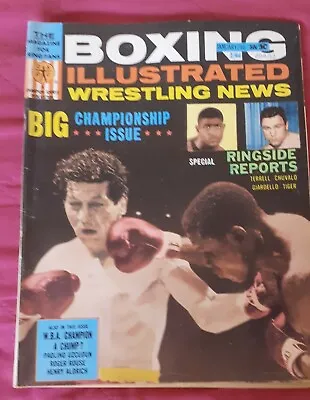 BOXING ILLUSTRATED AND WRESTLING NEWS 1966 Complete Year  Clay/Ali London Cooper • $44.76