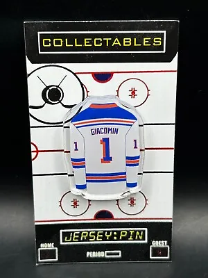 New York Rangers Ed Giacomin Jersey Lapel Pin-Classic RETRO Collectible • $11.50