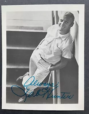 Vintage= Tab Hunter = Hand Signed Autograph = B&w 4x5 Original  Photograph • $24.99