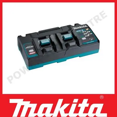 Makita 191N07-2 DC40RB Two Port Multi Fast 40v XGT Battery Charger Li-Ion 110v • £169.99