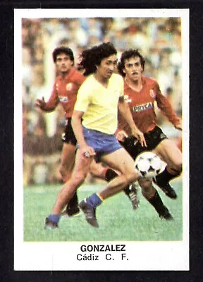 Jorge Magico Gonzalez - Cadiz Cf 1983-84 Card Futbol 84 Cano 83/84 Recovered • $150