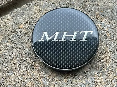 Mht Wheels Custom Wheel Center Cap Checkered Black Finish # 10331 • $18.50