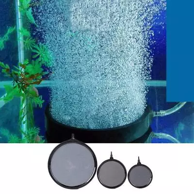 £9.01 • Buy Air Stone Disk Bubble Diffuser Aquarium Pond Pump Hydroponics Oxygen Diffuser UK