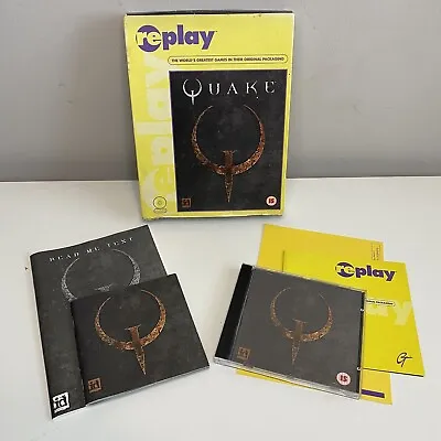 £39.99 • Buy Quake PC Big Box Game Re-play Good Condition FPS First Person Shooter Manual
