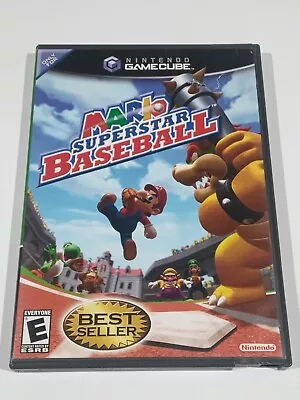 Mario Superstar Baseball Nintendo GameCube OEM Case Artwork Manual Only NO GAME  • $24.50