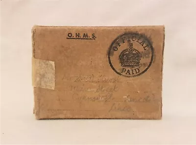 £9.99 • Buy Original WW2 British RAF Royal Air Force Medal Box S.M. Hurst