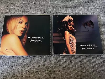 Mariah Carey Lot 2 Import CD Singles Breakdown + The Roof Back In Time Butterfly • $79.99