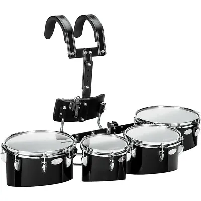 Sound Percussion Labs Birch Marching Quads With Carrier 8/10/12/13 White • $369.99