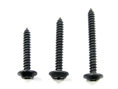 $26.95 • Buy Black #8 Phillips Flat Top Trim Screws- 1  To 1-1/2  Long- 150 Pcs (50ea) J#324T